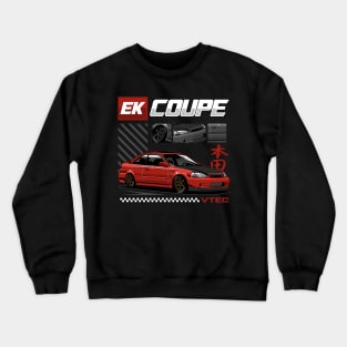 Civic EK Coupe Crewneck Sweatshirt